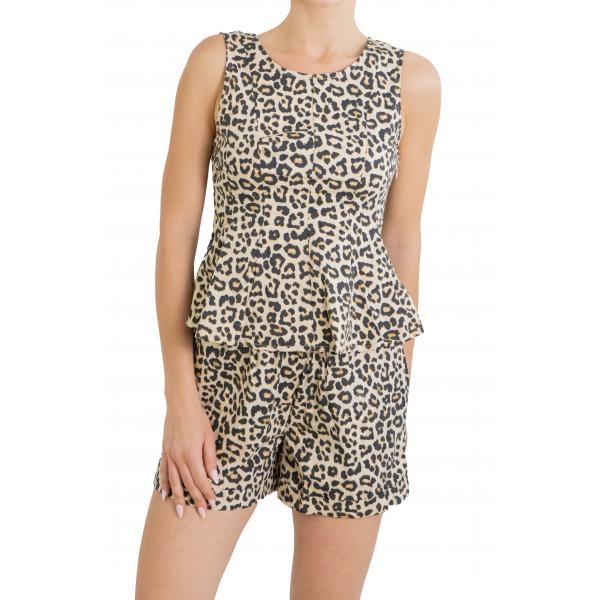 Top leopardato Only